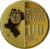 100 marek polskich - 90. ROCZNICA POWSTAŃ ŚLĄSKICH (golden nordic III)