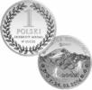 1 polski srebrny medal w Soczi (mosiądz posrebrzany)