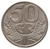 50 groszy - kłosy aluminium