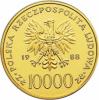 10 000 złotych - Jan Paweł II - X lat pontyfikatu - st.l.