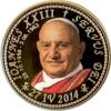 10 denarów - DENARIUS X (mosiądz + tampondruk - wersja eksportowa) / Jan XXIII