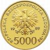 5000 złotych - Jan Paweł II