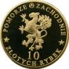 10 złotych rybek - Pomorze Zachodnie / Sarbinowo ~ Giętkoząb wielkopłetwy (IX emisja - mosiądz)