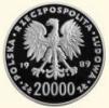 20 000 złotych - XIV Mistrzostwa Świata w Piłce Nożnej Włochy 1990