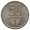 50 groszy - motylki aluminium