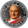 10 denarów - DENARIUS X (alpaka + tampondruk - wersja krajowa) / Jan XXIII