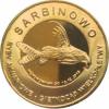 10 złotych rybek - Pomorze Zachodnie / Sarbinowo ~ Giętkoząb wielkopłetwy (IX emisja - mosiądz patynowany)