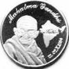 WAGA - Mahatma Gandhi (srebro Ag.925)