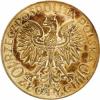 10 złotych - Polonia (głowa kobiety) zn. men. Ag