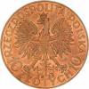 10 złotych - Polonia (głowa kobiety) brąz