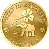 100 dukatów menniczych - LUCKY COIN (mosiądz pozłacany)