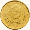 50 euro centów - Benedykt XVI
