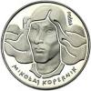 100 złotych - Mikołaj Kopernik - włosy nie dotykają obrzeża, Ag