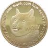 DOGECOIN DOGE (stal pozłacana)