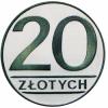 20 złotych - st. L