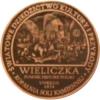 20 dziedzictw (WIELICZKA - 1978 UNESCO) / WZORZEC PRODUKCYJNY DLA MONETY (miedź patynowana)