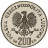 200 złotych - XXIII igrzyska Los Aangeles 1984