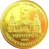 5 ludwików międzyzdrojskich  - mosiądz (M) pozłacany / Międzyzdroje - WEJŚCIE NA MOLO