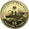 10 złotych rybek (mosiądz) - II emisja / PSTRĄG st. lustrzany normalny