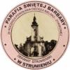 20 Diecezji - PARAFIA ŚWIĘTEJ BARBARY W STRUMIENIU (miedź + rycina - Φ 32 mm)