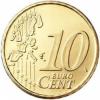 10 euro centów