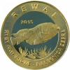 10 złotych rybek - Pomorze Zachodnie / Rewal ~ Pielęgnica zebra (II emisja - mosiądz)