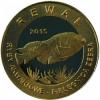 10 złotych rybek - Pomorze Zachodnie / Rewal ~ Pielęgnica zebra (II emisja - mosiądz patynowany)