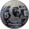 5 chopinów / Fryderyk Chopin (aluminium)