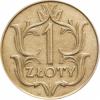 1 złoty - ornament, nikiel 26 mm