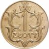 1 złoty - ornament, nikiel 24 mm