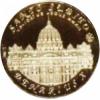 10 denarów - DENARIUS X (mosiądz) / Bazylika Św. Piotra na Watykanie / Jan Paweł II - BEATYFIKACJA