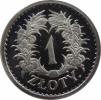 1 złoty - wieniec - kopia monety próbnej z 1928