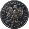 1 złoty - wieniec - kopia monety próbnej z 1929