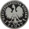 1 złoty - Polonia (głowa kobiety) - kopia monety próbnej z 1932