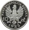 10 złotych - dwie głowy - kopia monety próbnej