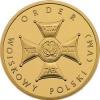 SYMBOLE NARODOWE POLSKI - ORDERY I ODZNACZENIA PAŃSTWOWE / ORDER WOJSKOWY POLSKI - VM (Au)