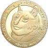 DOGECOIN (moneta pozłacana)