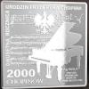 2000 chopinów / Fryderyk Chopin (klipa - srebro Ag 999,9)