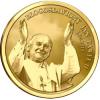 Błogosławiony Jan Paweł II (mosiądz pozłacany)