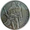 talar sanocki - ŚW. HUBERT PATRON MYŚLIWYCH (XIII emisja - mosiądz oksydowany - wersja medalowa)