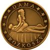 1 eros / Kamasutra - Dama rozkoszy (mosiądz patynowany)