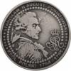 1 orichalcum / Mennica Warszawska 1766 - mosiądz (CuZn37) srebrzony oksydowany