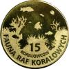 15 koralowców - ROGATNICA NIEBIESKA (XI emisja - mosiądz)