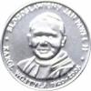 20 Diecezji - Błogosławiony Jan Paweł II - Karol Wojtyła 1920-2005 (żeton posrebrzany, stempel odwrócony)