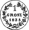 1 grosz - M z kropką