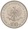 100 złotych - ryś na gałęzi