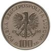 100 złotych - Kochanowski głowa