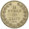 1 1/2 rubla - 10 złotych