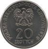 20 złotych - pierwszy Polak w kosmosie