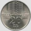 20 złotych - wieżowiec i kłosy